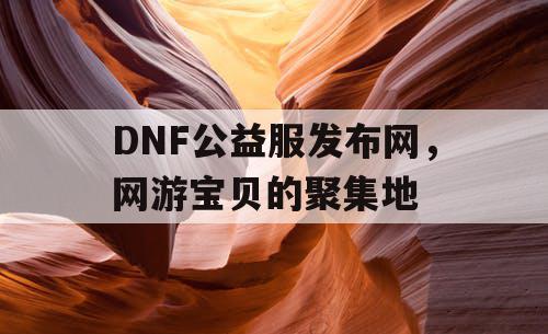 DNF公益服发布网，网游宝贝的聚集地