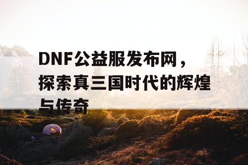 DNF公益服发布网，探索真三国时代的辉煌与传奇